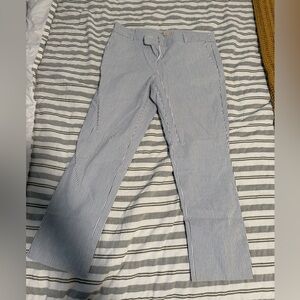 Lila Rose Black and White Cropped Pants